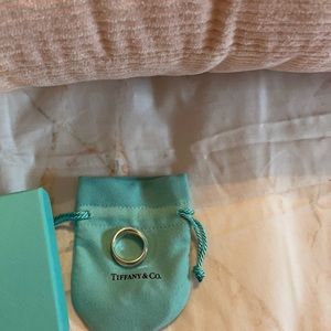 Tiffany and Company interlocking ring size 6